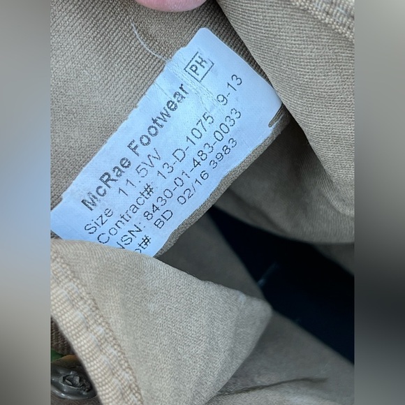 USMC combat boots size 11.5 very lightly use great condition super clean - Picture 3 of 9